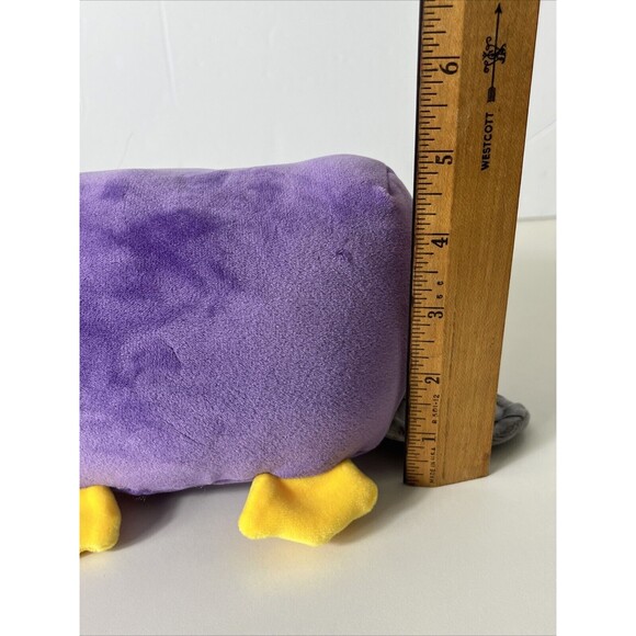 Bun Bun  baby Patti the platypus beanie Rare Item Purple NWT - Picture 11 of 11